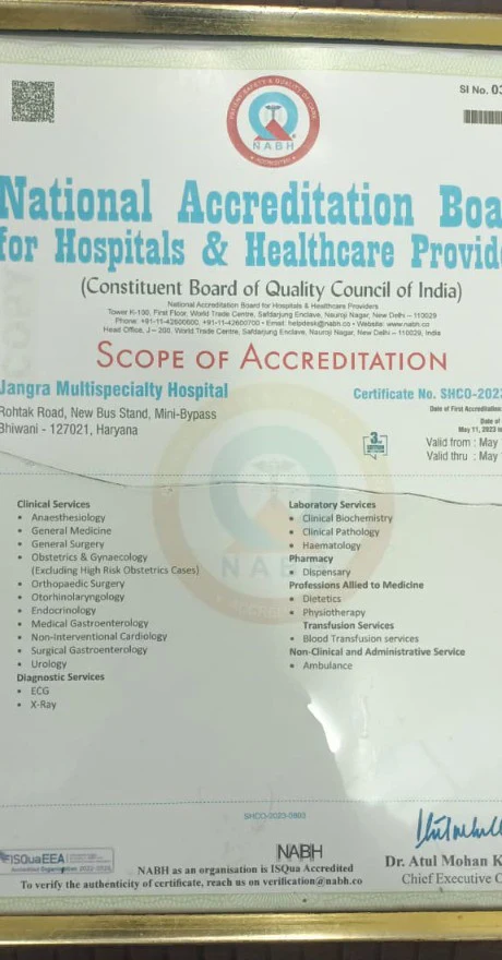 NABH Accredited Healthcare You Can Trust